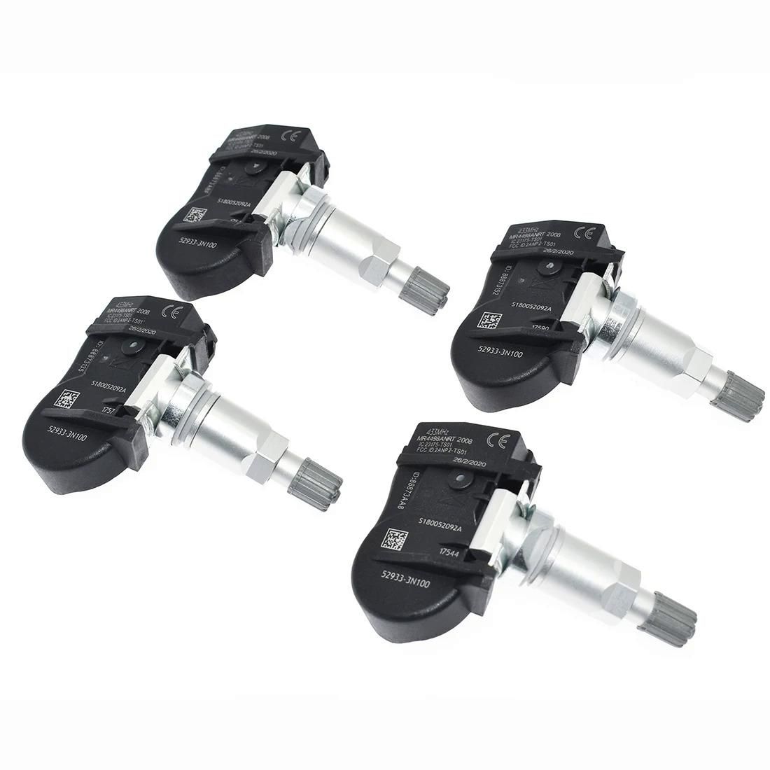 1/4PCS TPMS Tire Pressure Monitor Sensor 52933-3N100 529333N100 529332M650 S180052092C For Hyundai Accent Kia Sorento