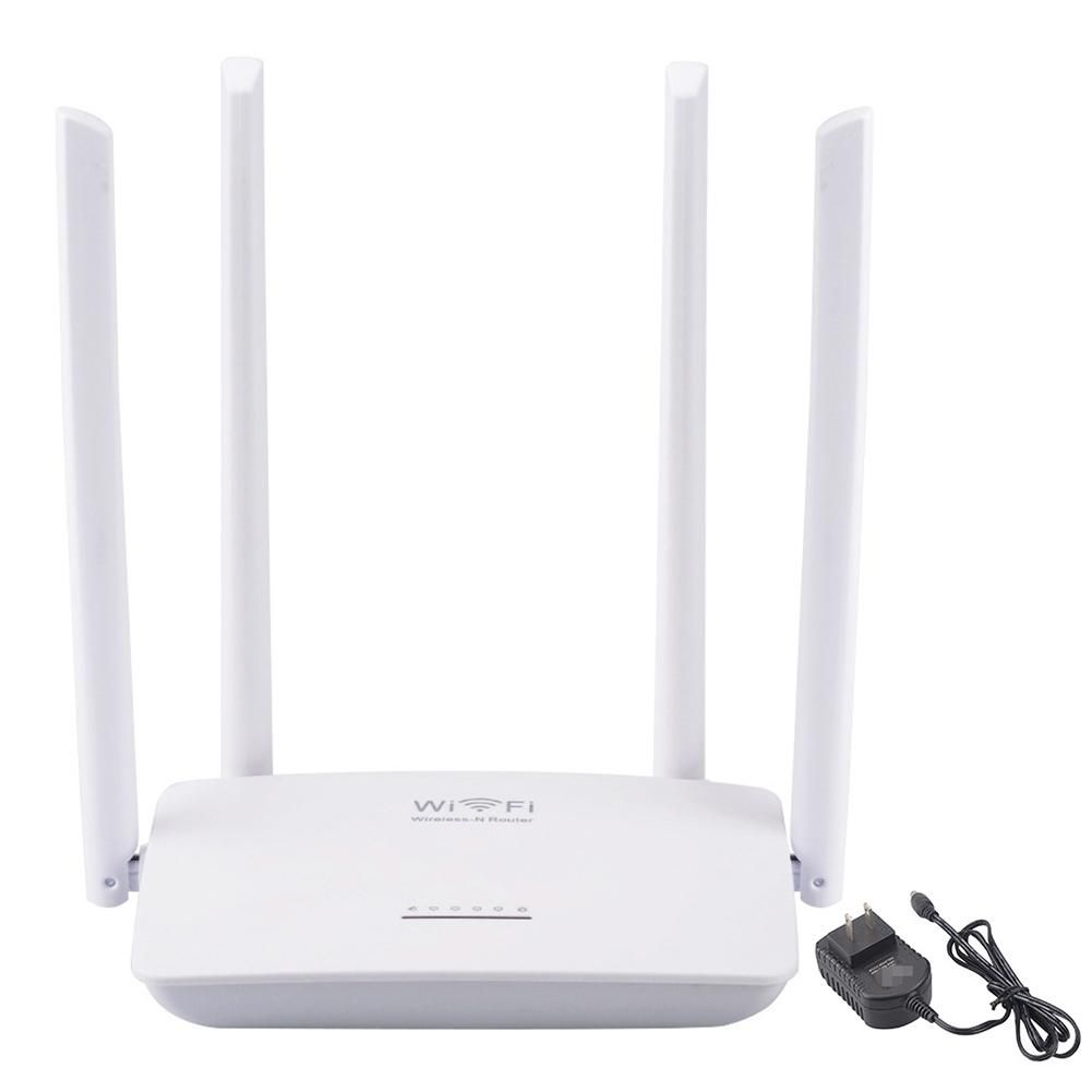 Router 2.4G 300Mbps 4 Antennas Wireless WiFi Strong Signal
