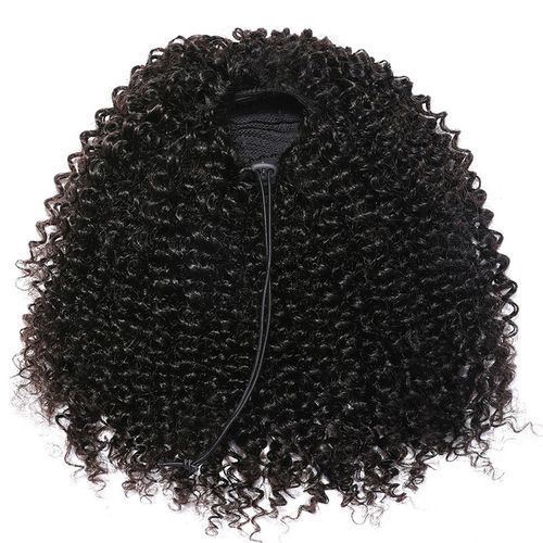 Ese Short Curly Ponytail Hair Bun Extension