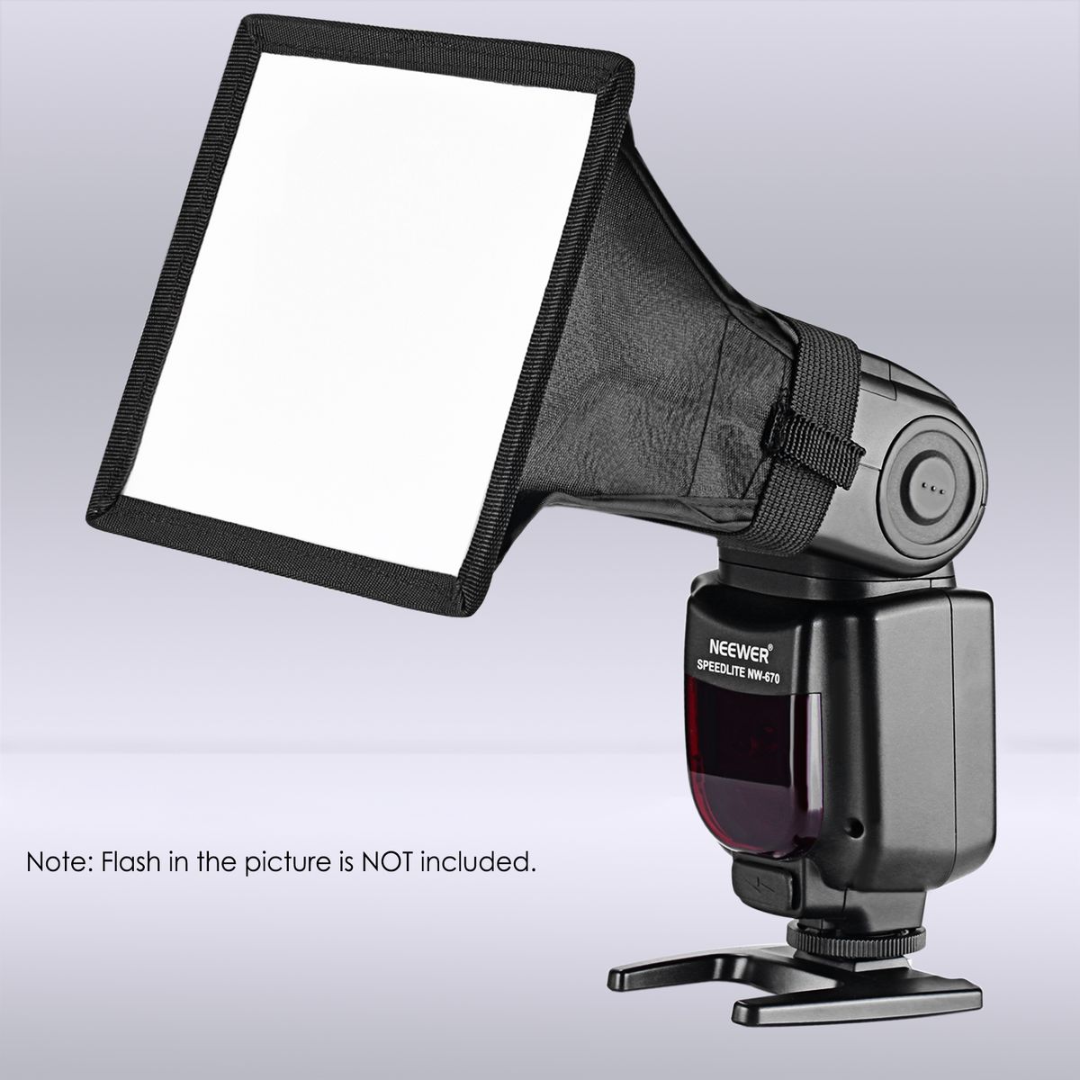 6'' X 5''/15 Cm X 12.5 Cm Translucent Softbox Compatible With Canon, Nikon, Godox, Yongnuo, Neewer TT560 NW550 NW561 NW570 NW580 NW625 NW635 NW-670 750II NW645 NW655 Speedlite Flashes