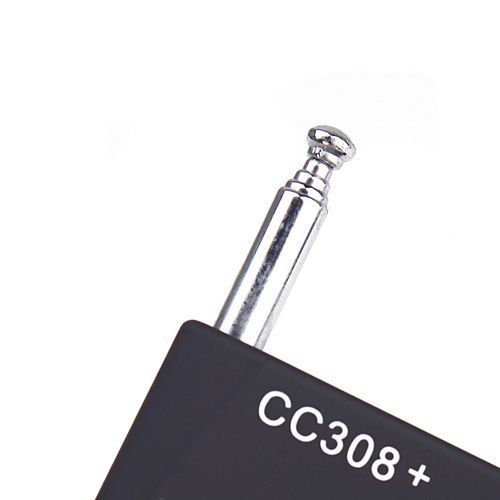 New Anti-Mini CC308 With Multi-Detector Full-Range All-RoundDetector For Hidden Mini Camera / IP Lens / GMS / RF SignalDetector Finder (Black) By HT
