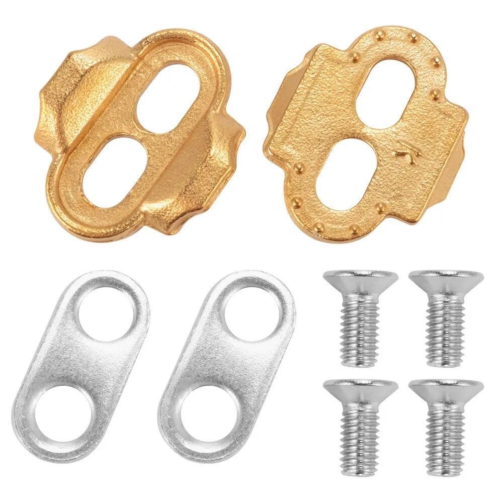 Mountain Bike Brass Universal Parts Easy Install Bicycle Pedal Cleats Outdoor Professional Guard Durable For Crank Brothers