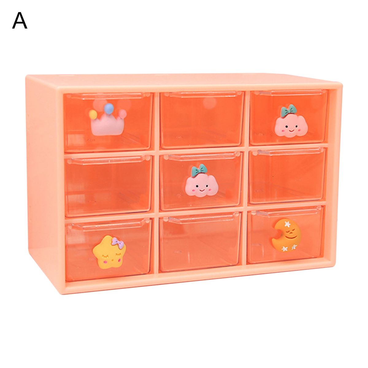 1 Set Storage Box Transparent Large Capacity Plastic