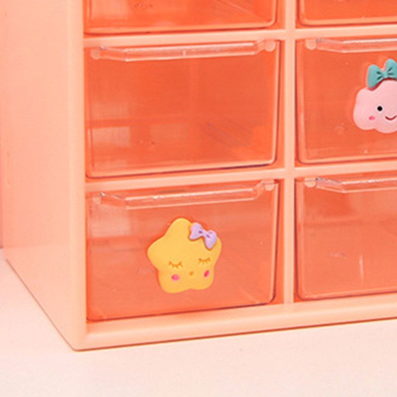 1 Set Storage Box Transparent Large Capacity Plastic