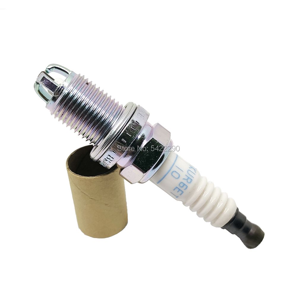 BKUR6ET10 Nickel Spark Plugs 2397 Fit For Audi A4 A6 90 100 Cabriolet For VW Beetle Golf Jetta BKUR6ET-10 101000041AC 4pcs