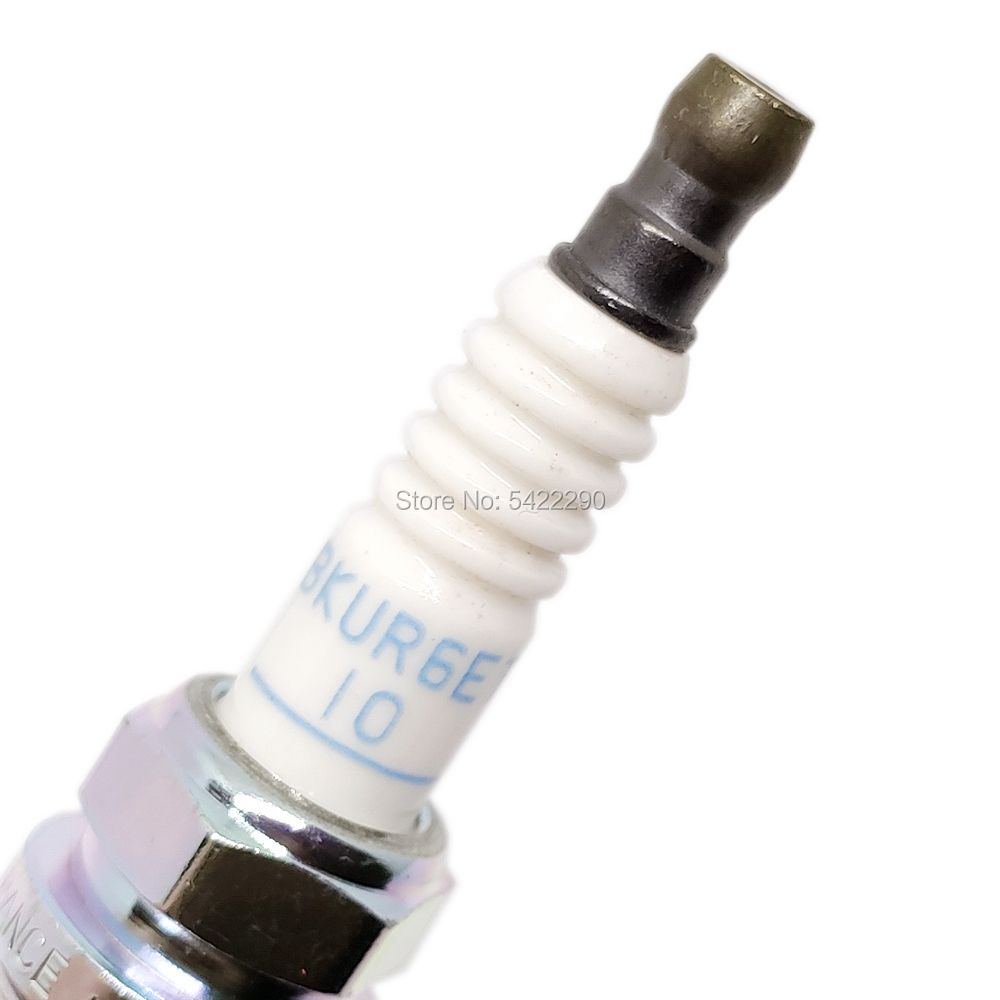 BKUR6ET10 Nickel Spark Plugs 2397 Fit For Audi A4 A6 90 100 Cabriolet For VW Beetle Golf Jetta BKUR6ET-10 101000041AC 4pcs