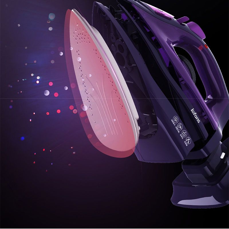 Cordless Electric Steam Iron 2000W Multifunction Adjustable
