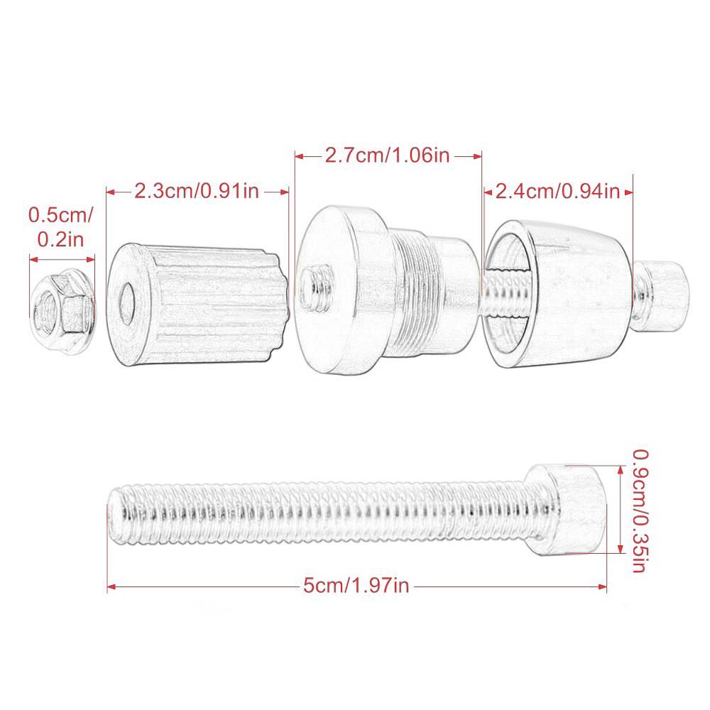 Motorcycle handle grip point handle end plug slider