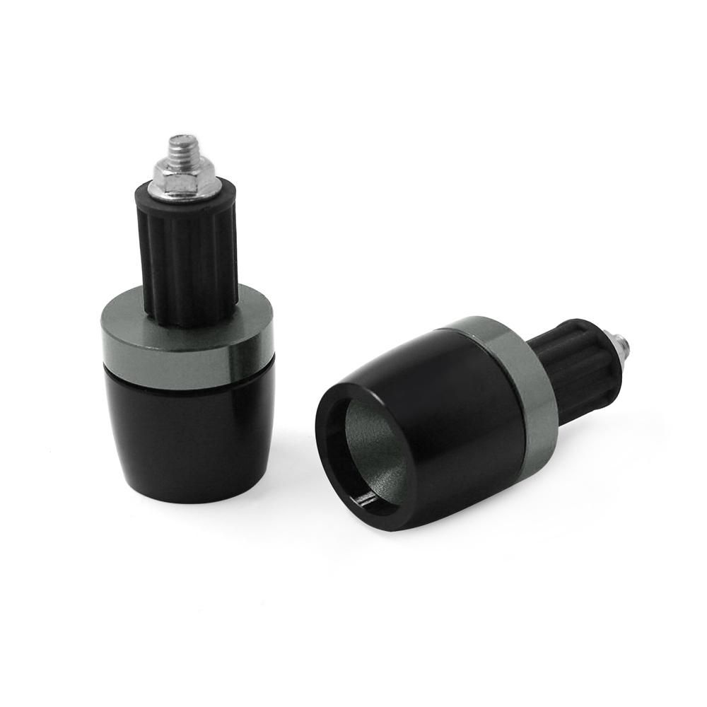 Motorcycle handle grip point handle end plug slider