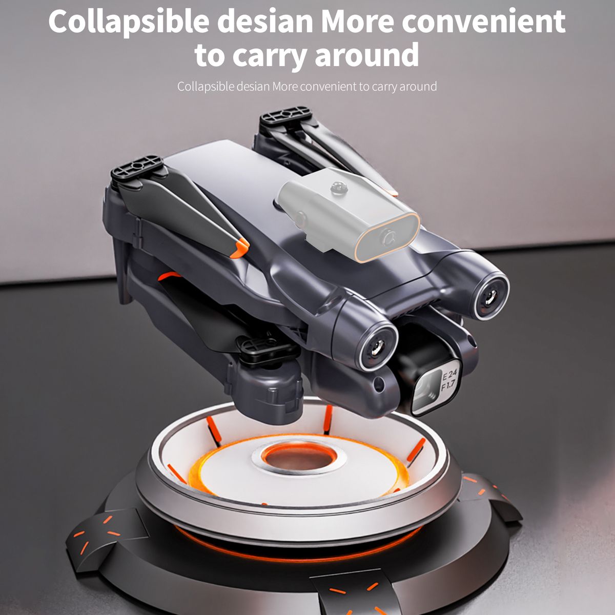 RC  With Camera 4K Camera RC Quad-cop-ter With Function