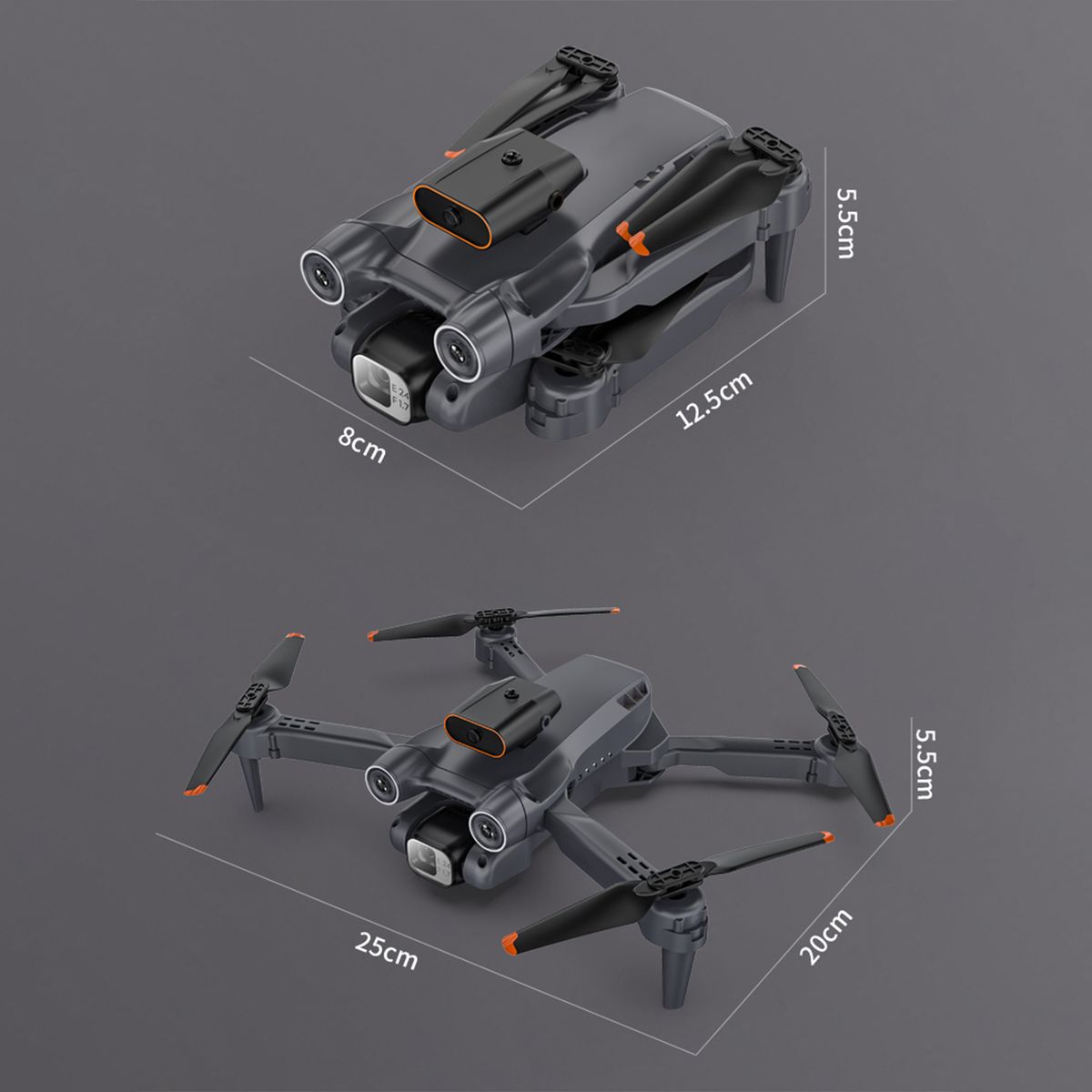 RC  With Camera 4K Camera RC Quad-cop-ter With Function