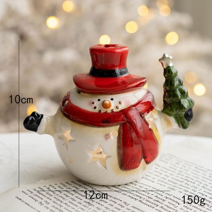Christmas Decorations Mushroom Supplies With LED Snowman With Light