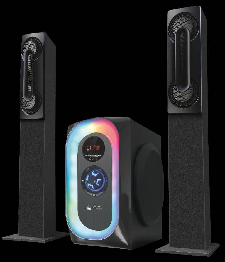 2.1ch High Bass Speaker - Hf-5504
