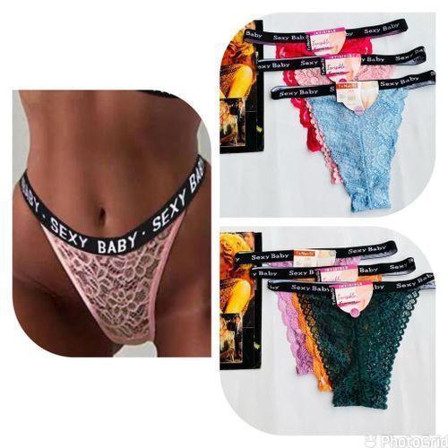 Sexy Baby Lace Ladies Underwear Pants 4 In 1 Pack