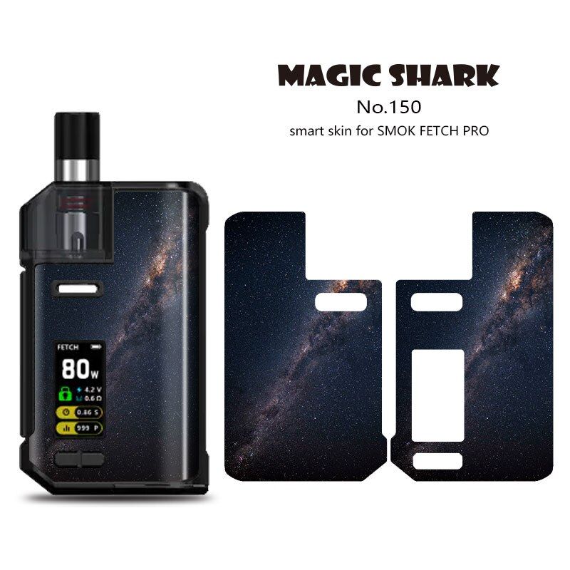 Magic Shark 100% Leaf Painting Pvc Skin Tape Case For Smok