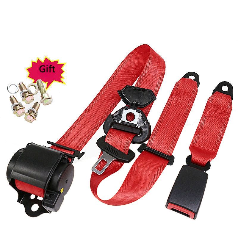 Emergency Locking Safety S Webbing Red Blue Retractable 3