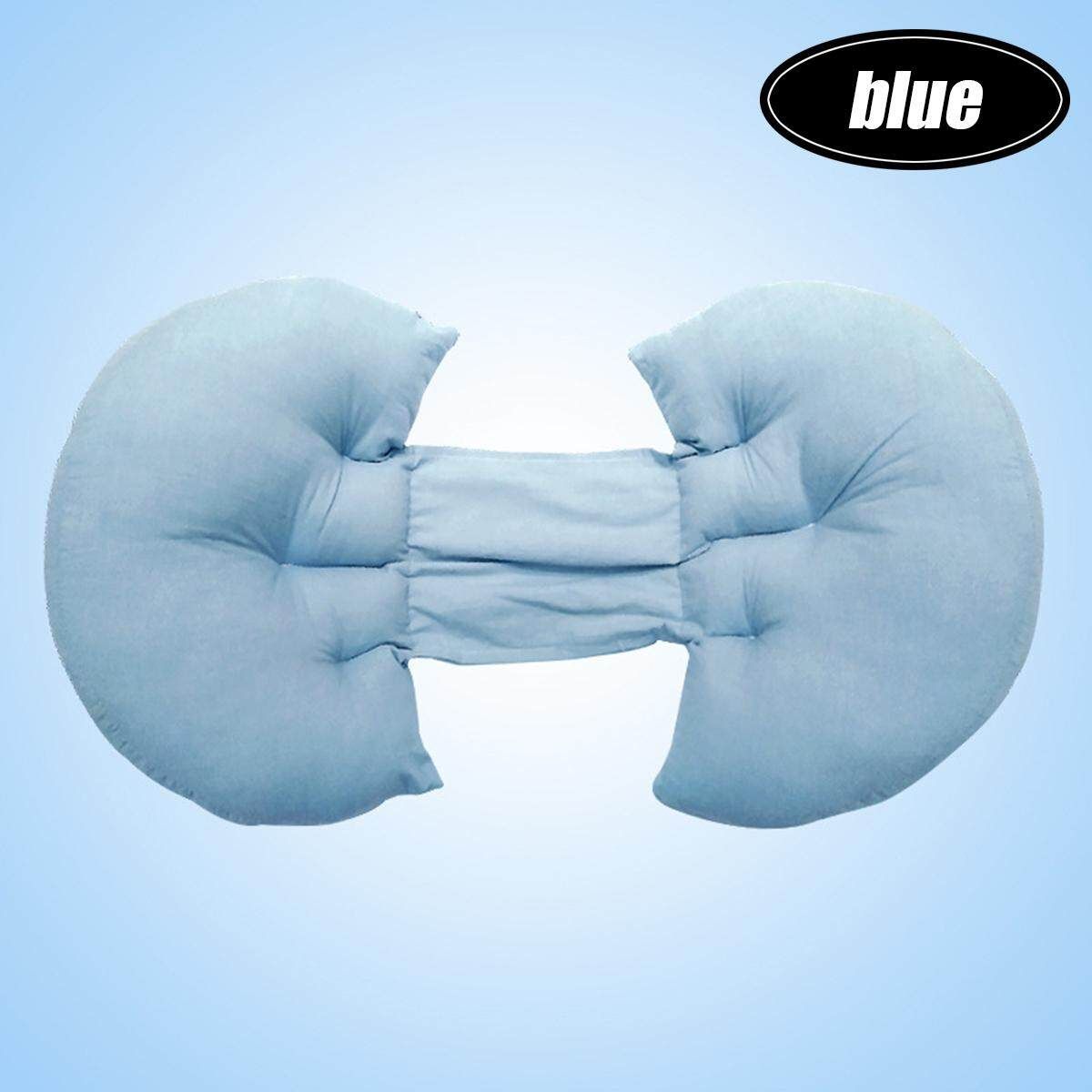 Multi-function U Shape Pregnant Women Belly Pillow Pregnancy Maternity Blue