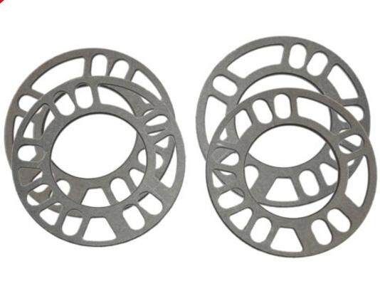 3mm Alloy Wheel Spacer Shims - Universal FULL SET OF 4 - 4x100/4x108/4x114.3