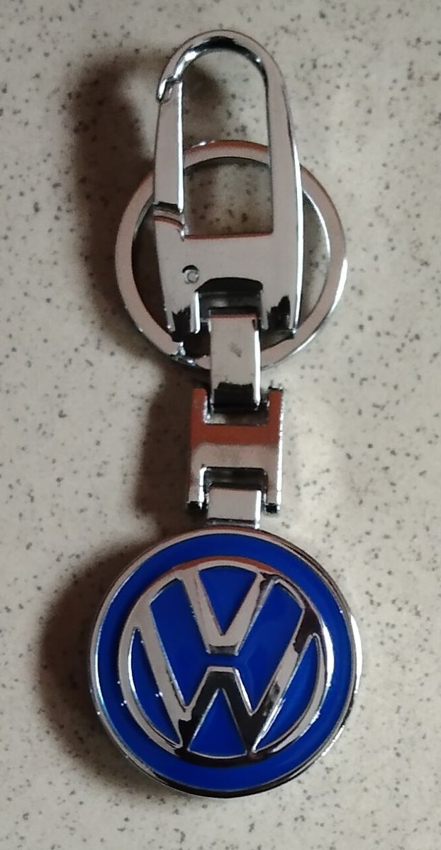 Volkswagen Car Key Holder With Two Rings
