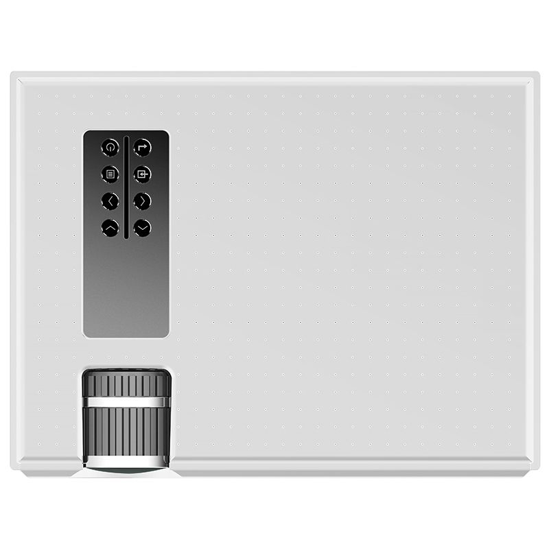 Cheerlux C8 1800 Lumens 1280x800 720P 1080P HD WiFi Smart Projector, Support HDMI / USB / VGA / AV(White)