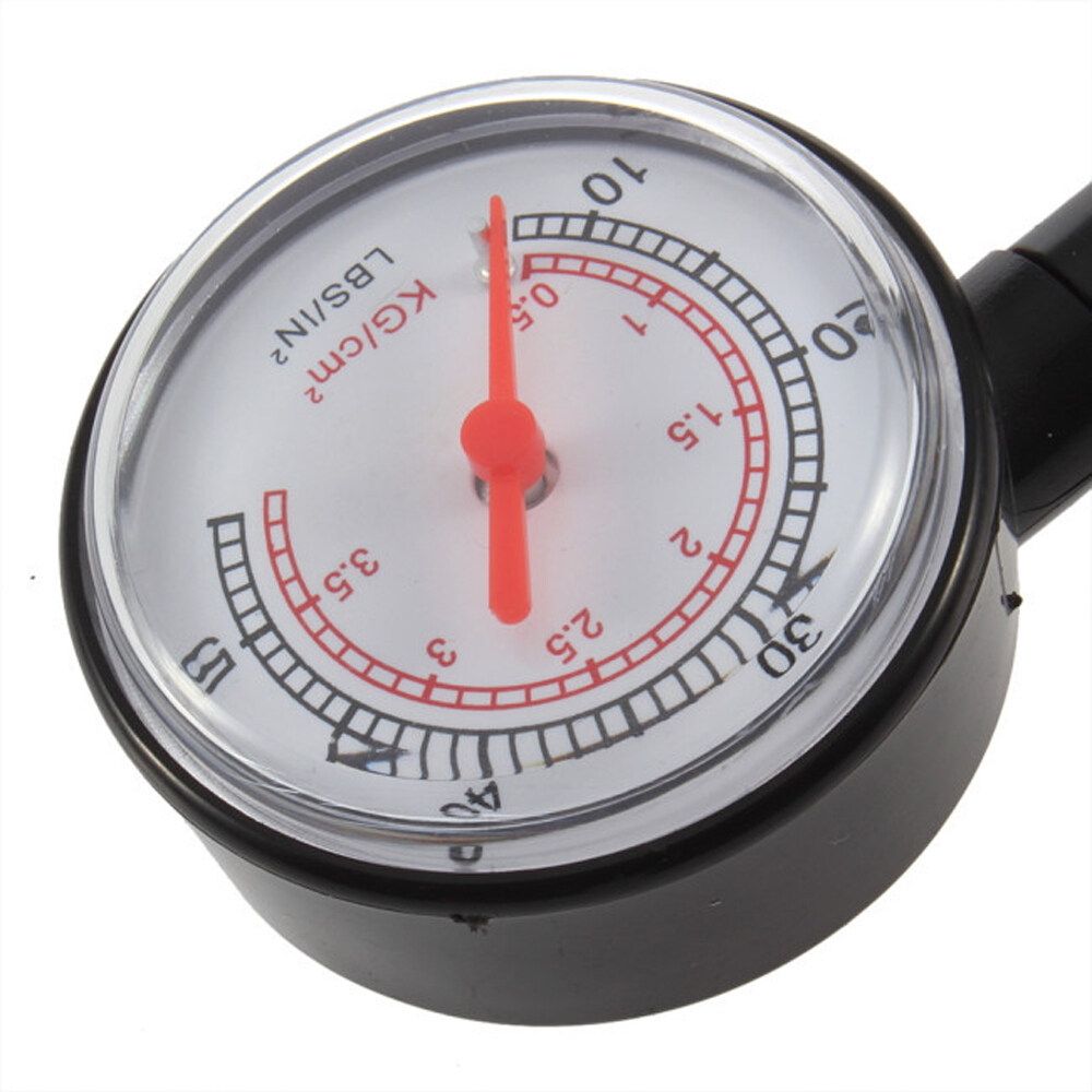 (0-50)PSI(0-3.5) BAR Dial Tire Meter Tyre Measuring Tool For Cars/Motorcycles/Bicycles