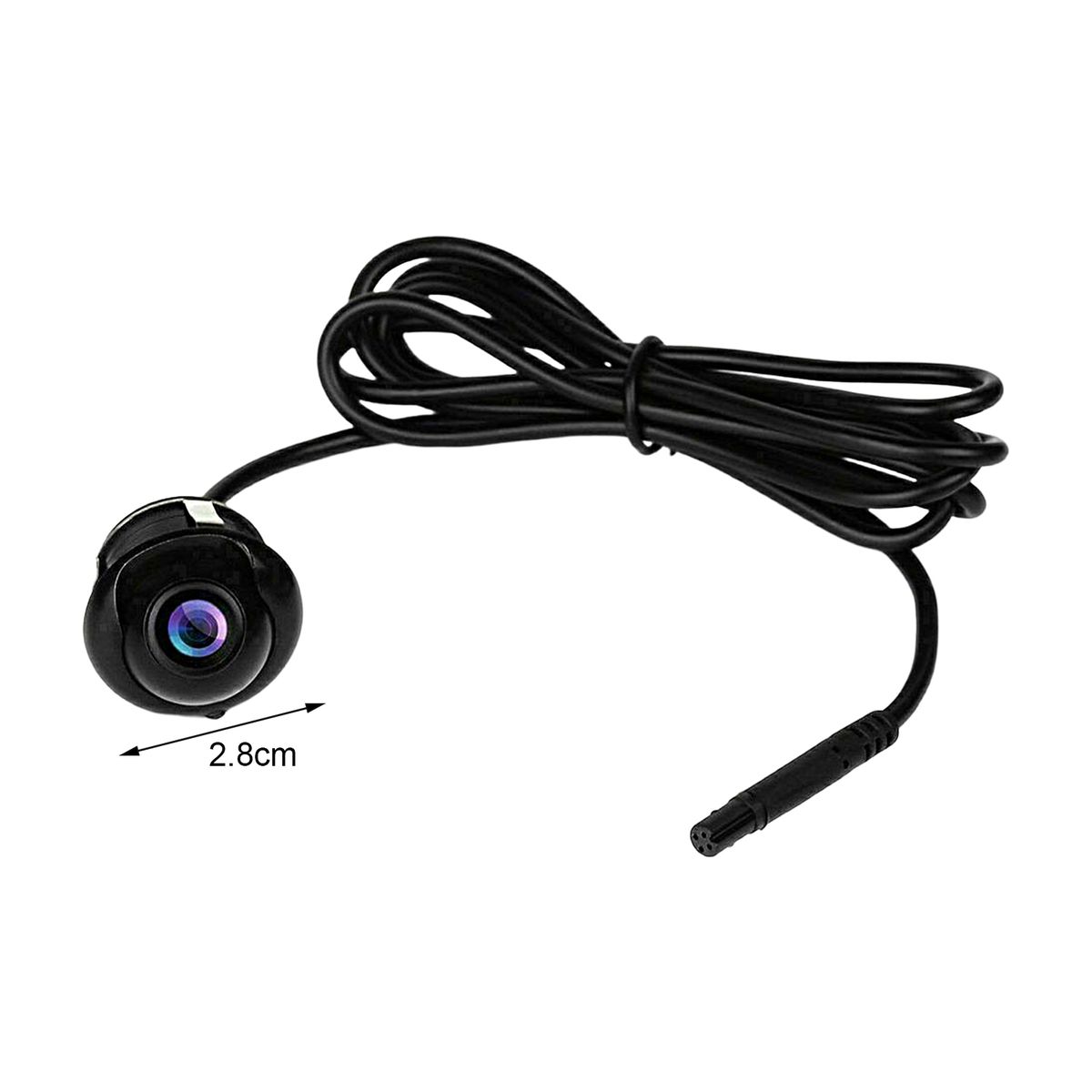 Rearview Camera High Resolution Rear View Camera Black