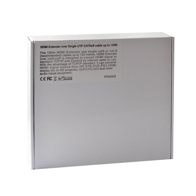 HDMI Extender Over Single UTP CAT5e/6 Cable