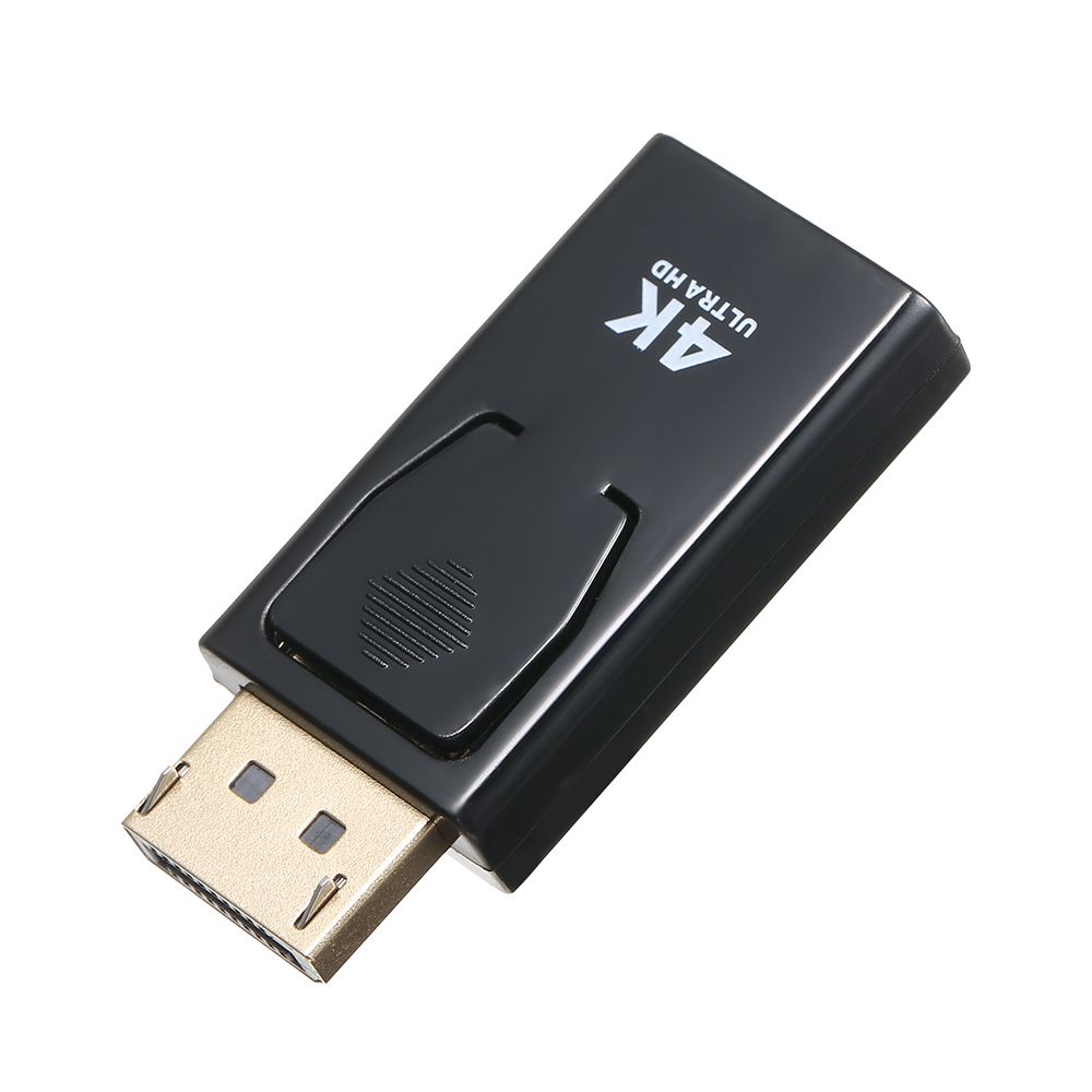 DP Male To HD Female Adapter Up To 4K Resolution
