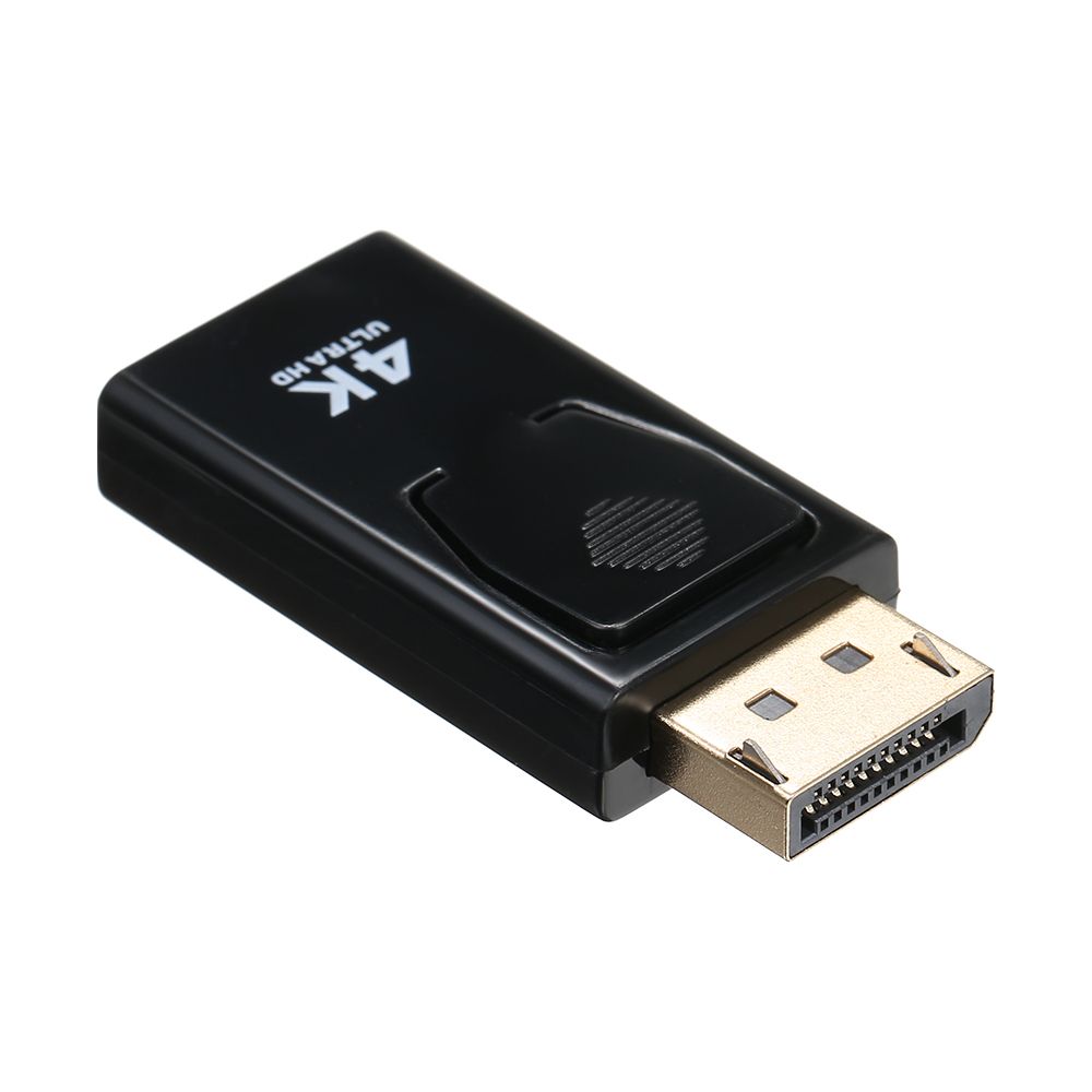DP Male To HD Female Adapter Up To 4K Resolution