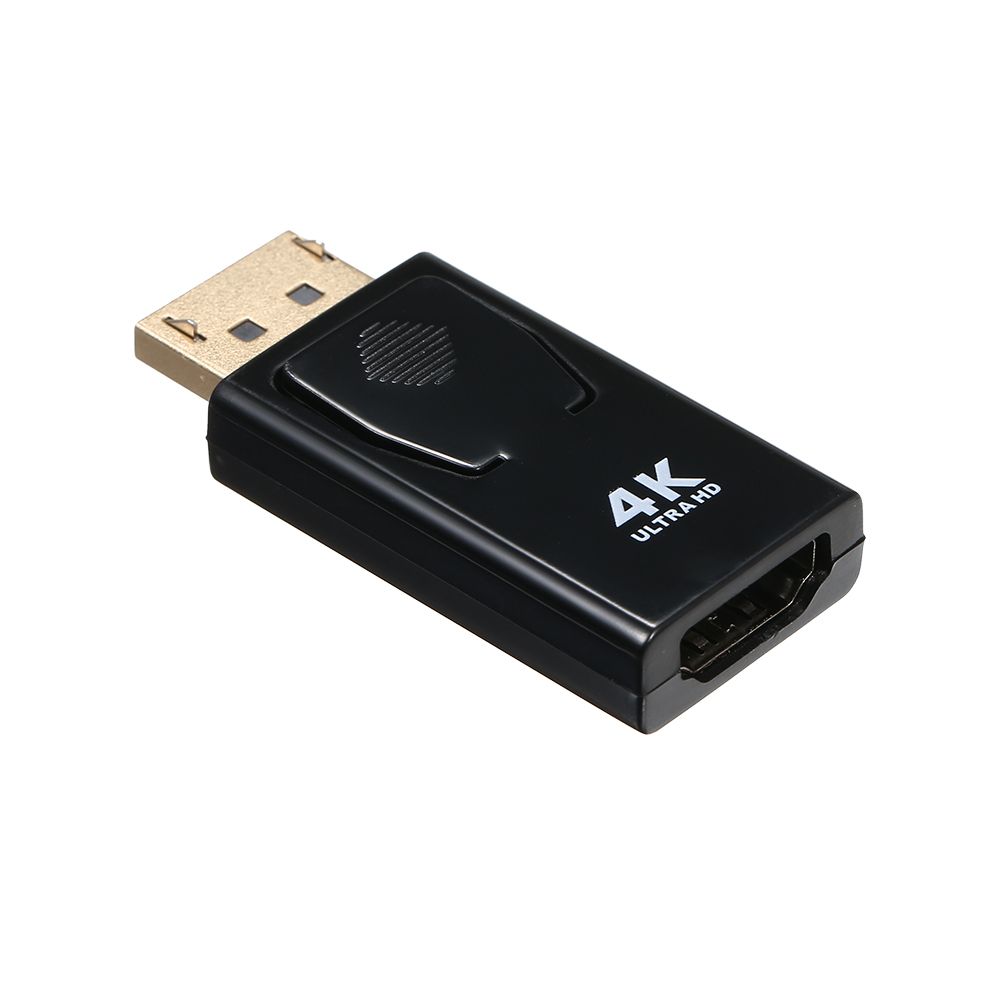 DP Male To HD Female Adapter Up To 4K Resolution