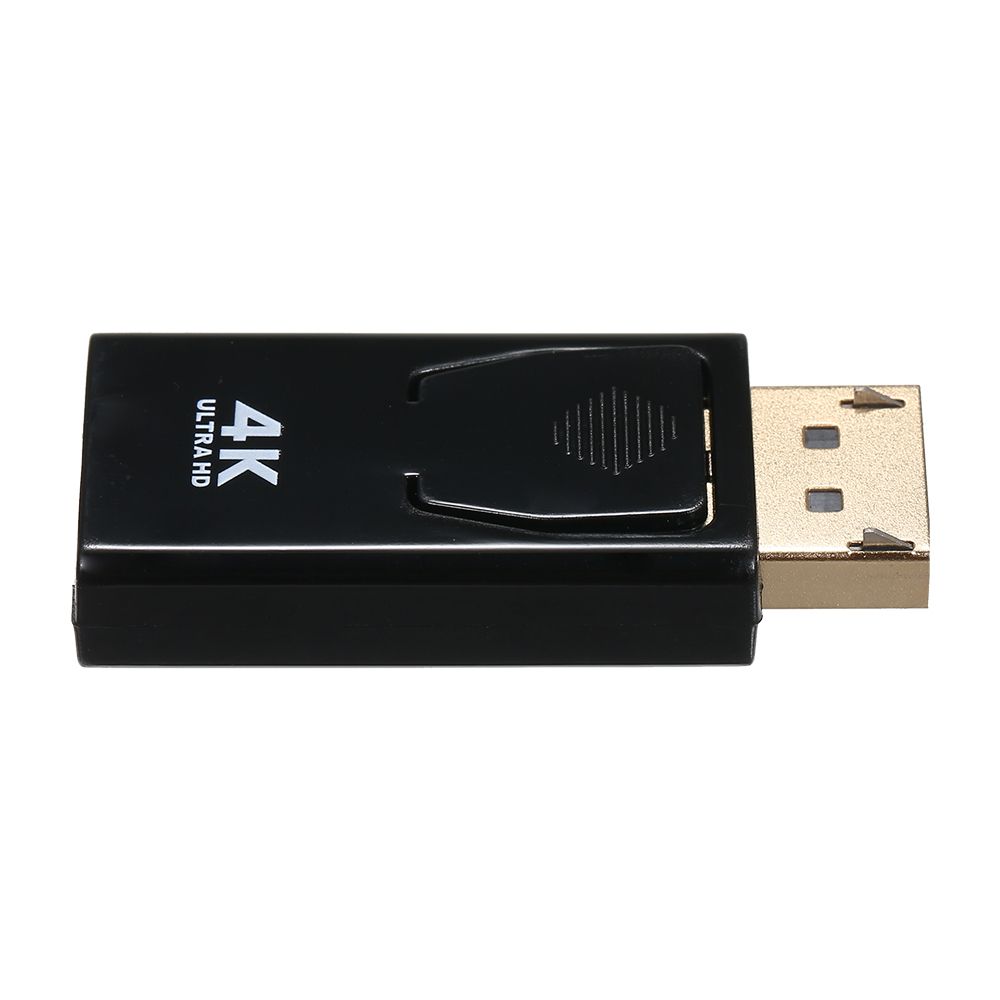 DP Male To HD Female Adapter Up To 4K Resolution