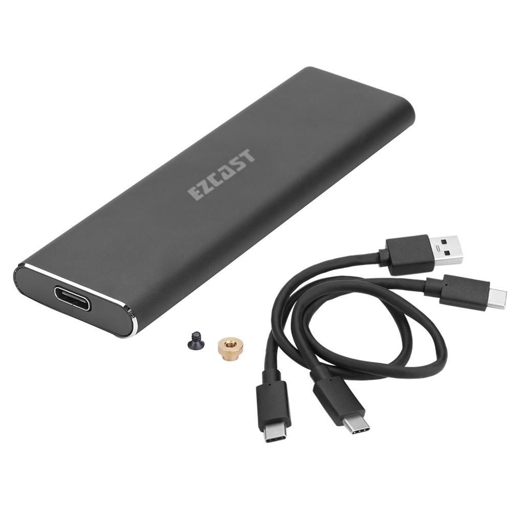 EZCast S8000 GEN2 Hard Drive Enclosure M.2 NVME Portable SSD Enclosure PCI-e To USB 3.1 Applicable To 2230/2242/2260/2280mm