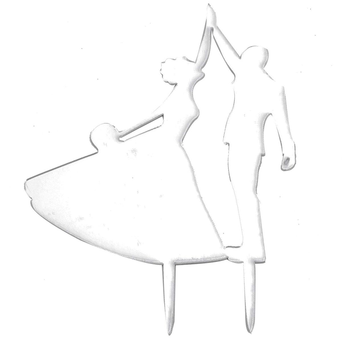 Wedding Cake Inserted Card Party decoration(Couple