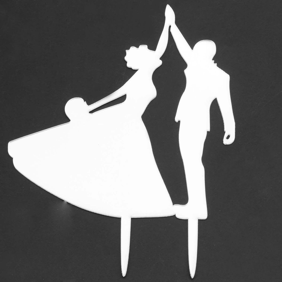 Wedding Cake Inserted Card Party decoration(Couple