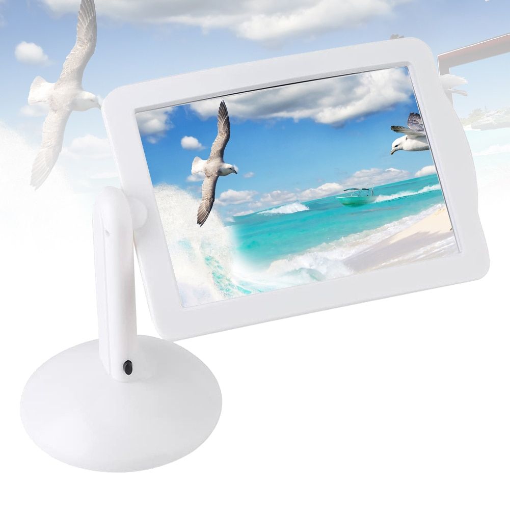 LED Screen Magnifier Reading Viewer Magnifying GlBrighter Reading Tools Magnifier For Reading Book Loupe Glass