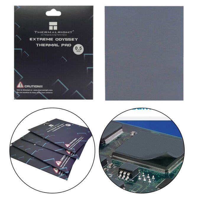 Thermal Pad 12.8 W/mK 120x120mm Heat Resistance Soft 2.0mm Thick