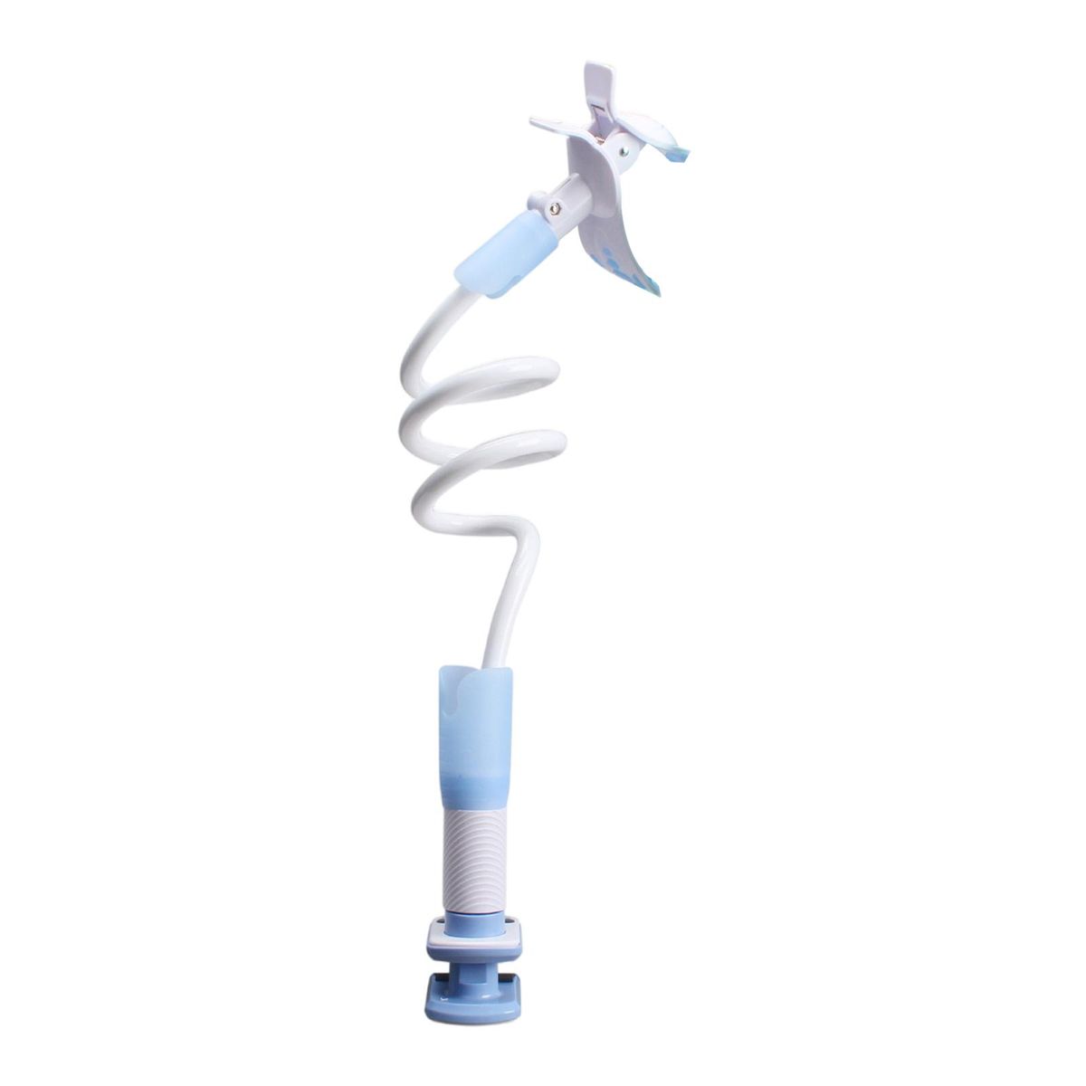 Hands Free Baby Bottle Holder Baby Bottle Clip Feeder Blue 105cm
