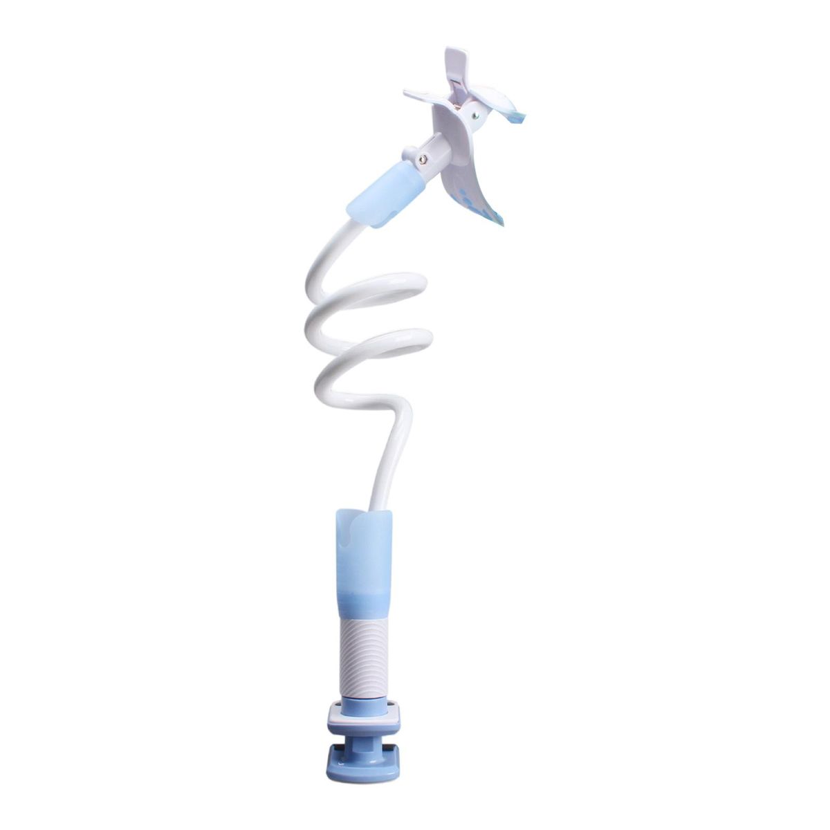 Hands Free Baby Bottle Holder Baby Bottle Clip Feeder Blue 105cm