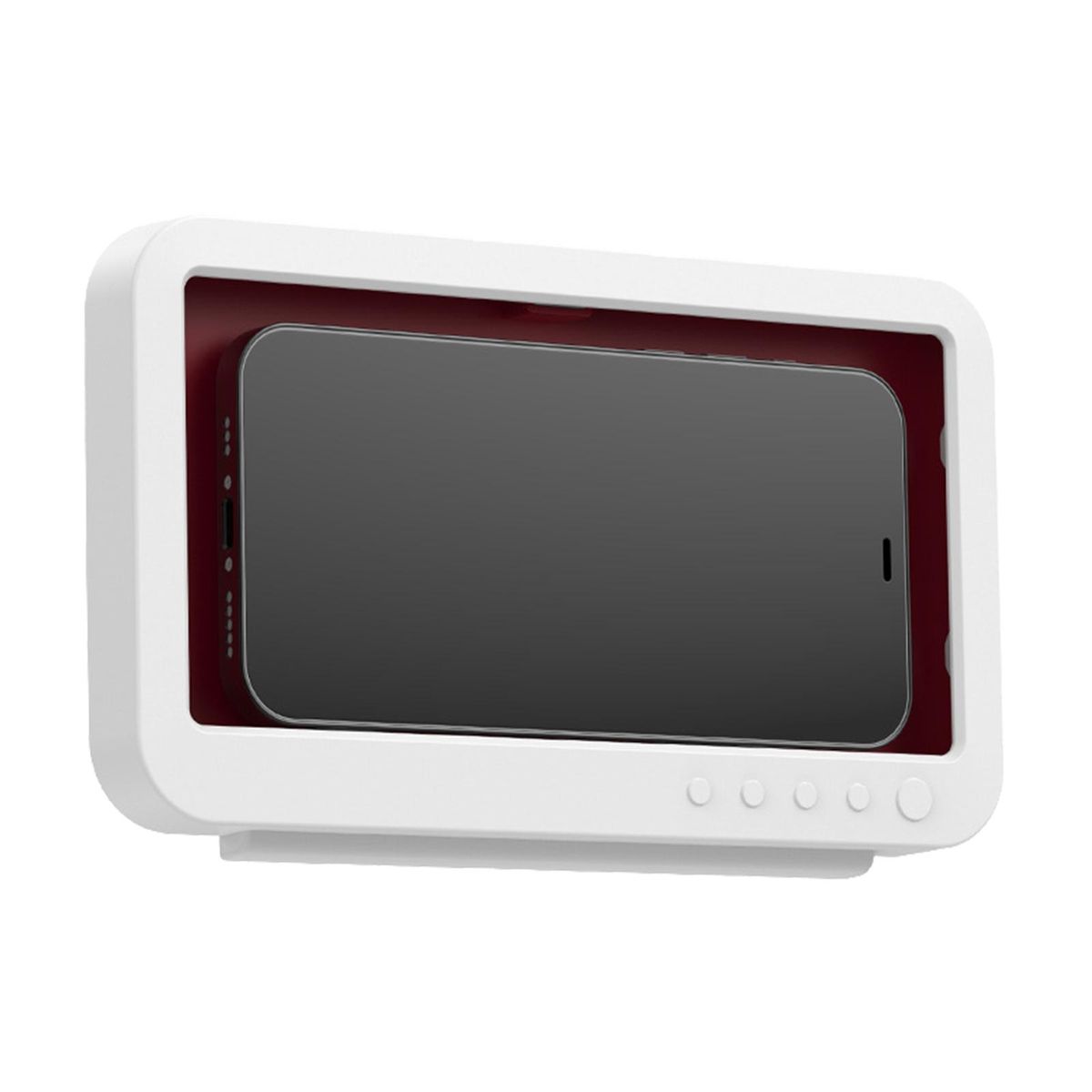 Wall Mount  Bathroom Case Mount White