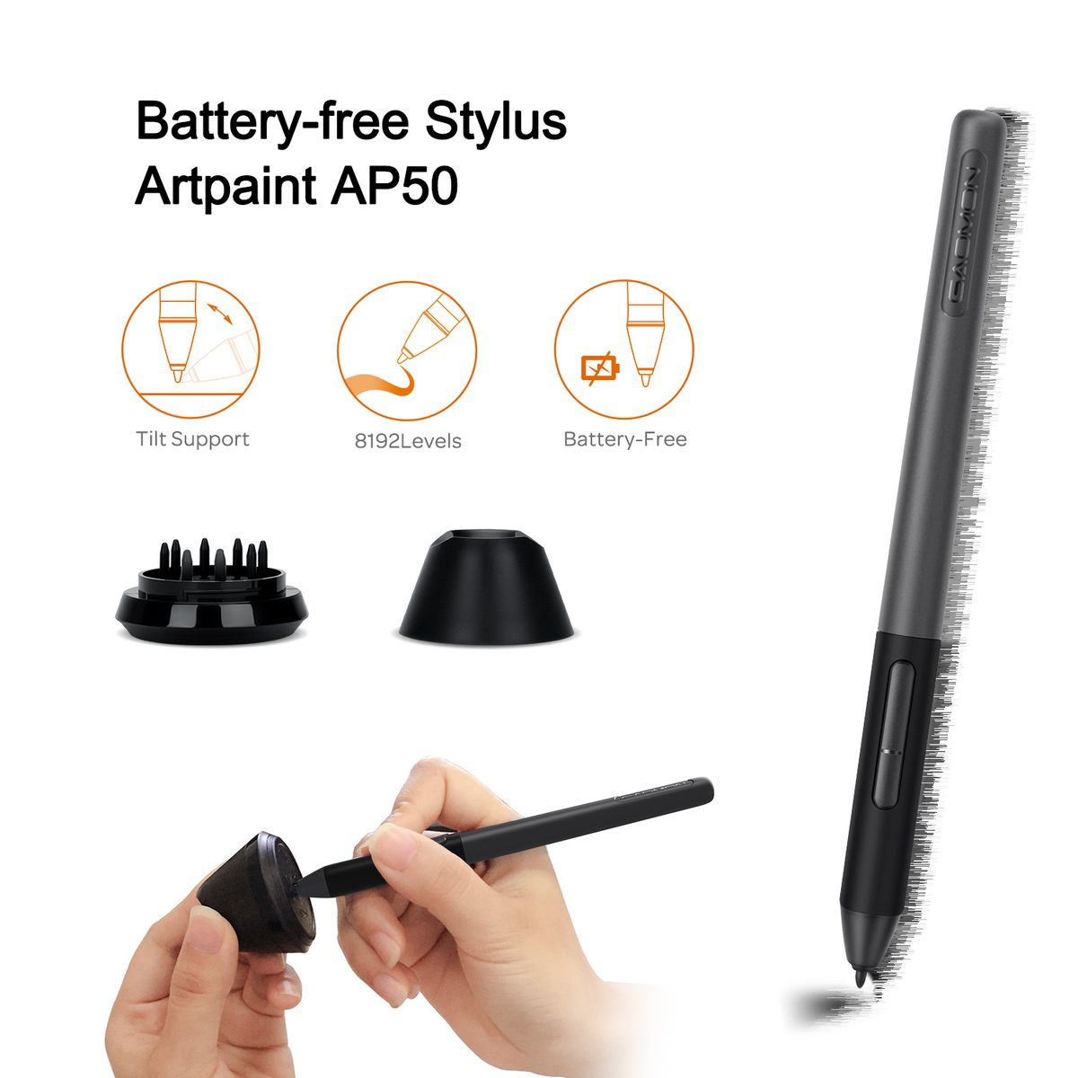 PD1320 13.3" Graphics Tablet Display Supports 60°Tilt