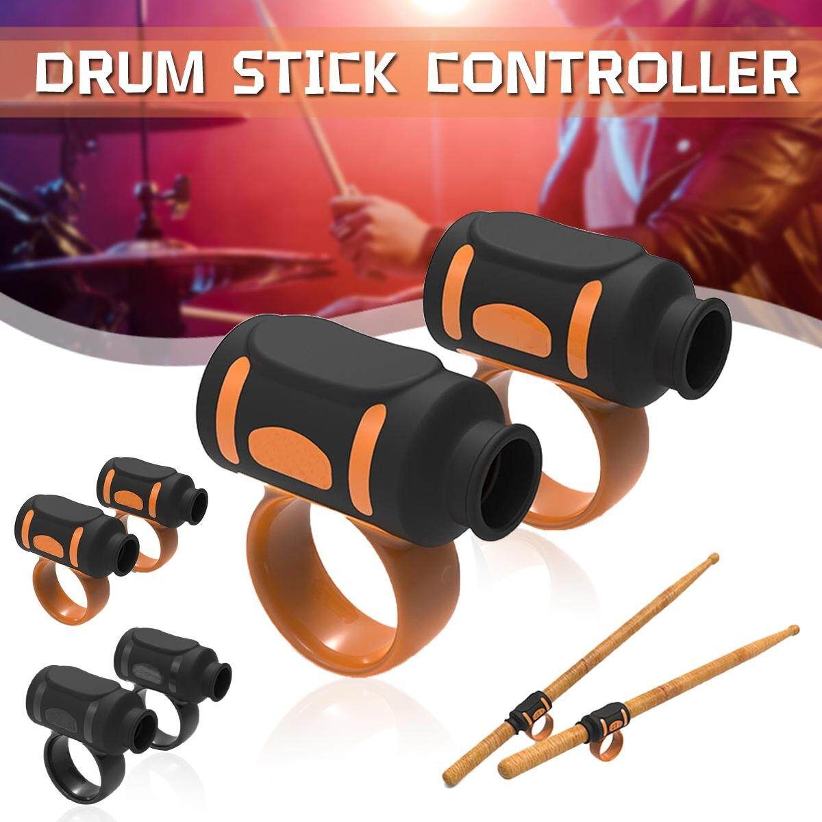 SOLO SD-10 Drum Stick Controller Clip Assist With Controlling Drum Sticks Orange