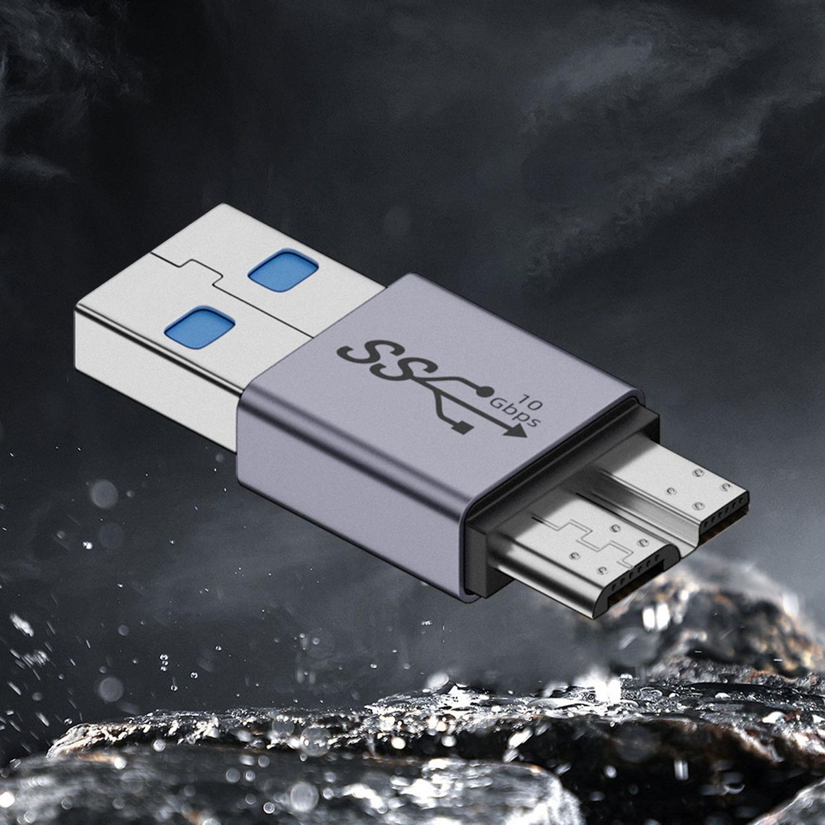 Usb 3.2 Hard Disk Adapter Universal Usb-c to Micro B Adapter for Hard C