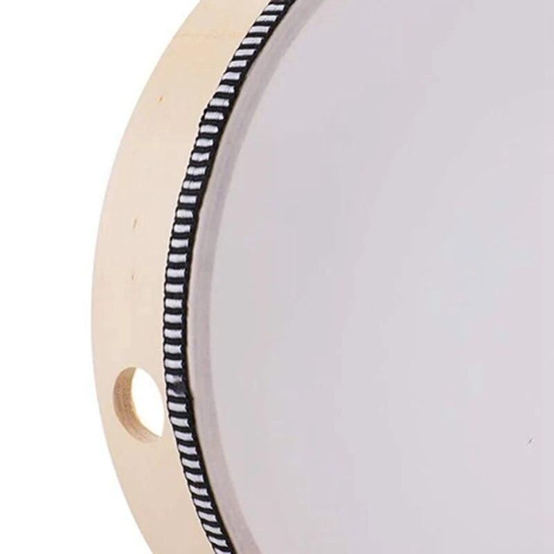 10 Inch & 8 Inch & 6 Inch Hand Drum Kids Percussion Wood Frame Drum with Drum Stick