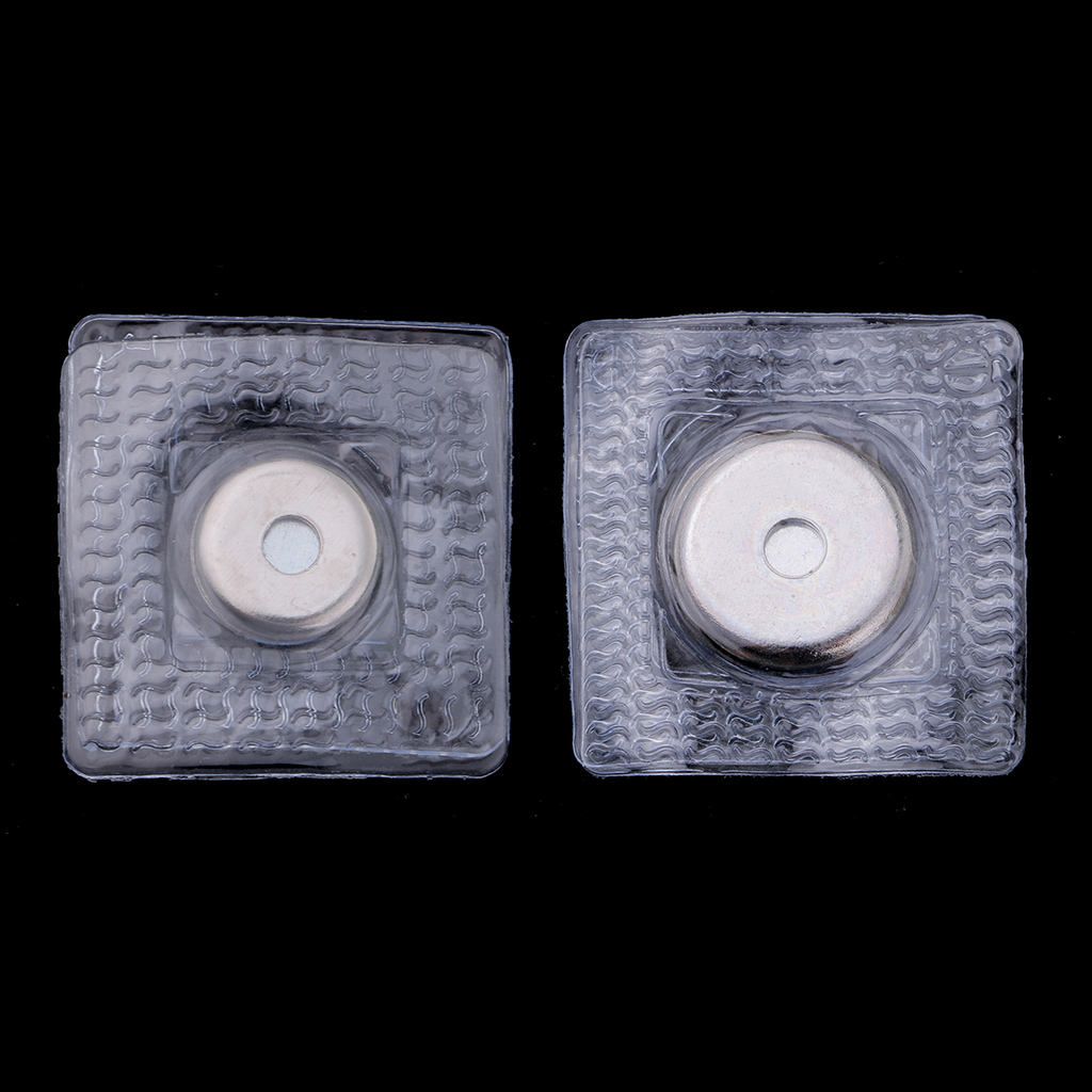 10 Sets Invisible Magnetic Snap Buttons Sew In Jackets Bags Clothes