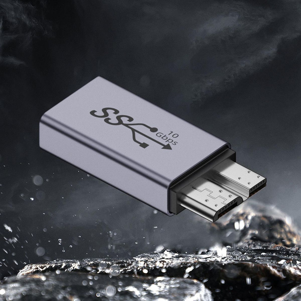 Usb 3.1 Hard Disk Adapter Universal Usb-c to Micro B Adapter for Hard D
