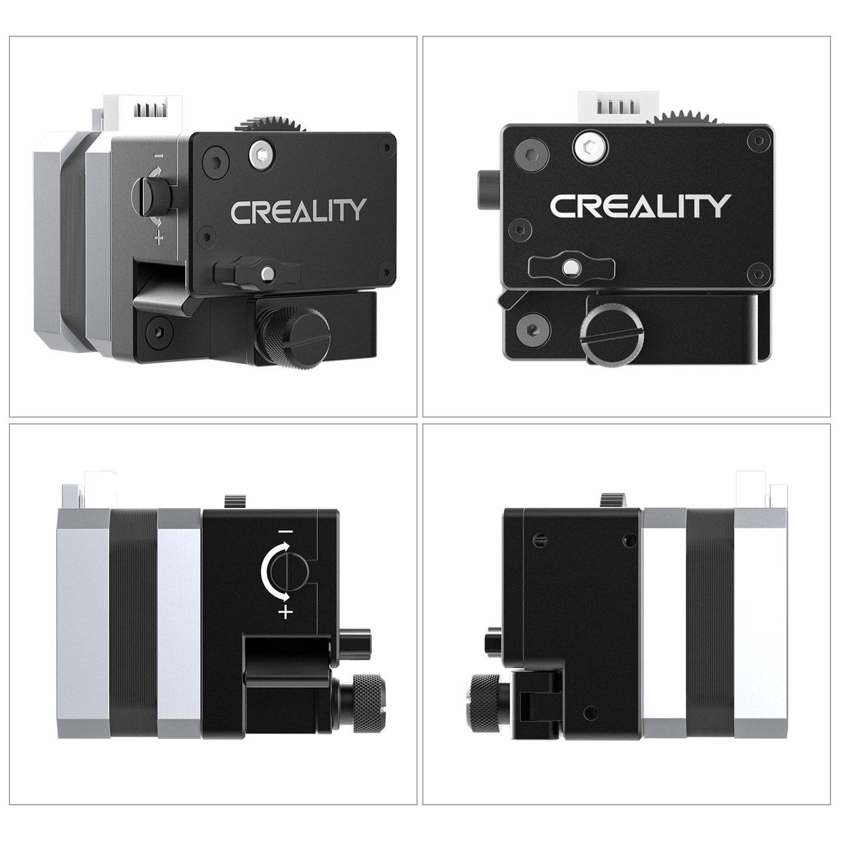 Creality E·Fit Extruder Kit 3D Printer Accessory Support Bowden and Direct Driv with Flexible Filaments TPU for Creality Ender-3/Ender-3 V2/ Ender-3 Pro /Ender-3 S/CR-10 S/CR-10/CR-10 S5/CR-10 S4/CR-10 Mini/CR-20/CR-20 Pro C