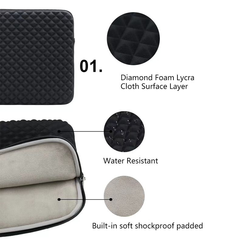 14 Inch Laptop Sleeve Case Ultrabook Macbook Bag-Blue Sky