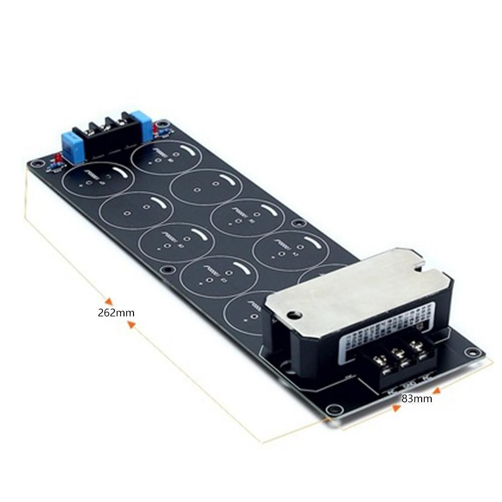 Rectifier Filter Power Supply Board High Power 100A Dual Power Filter Board Not Contain 8 Filter Capacitors