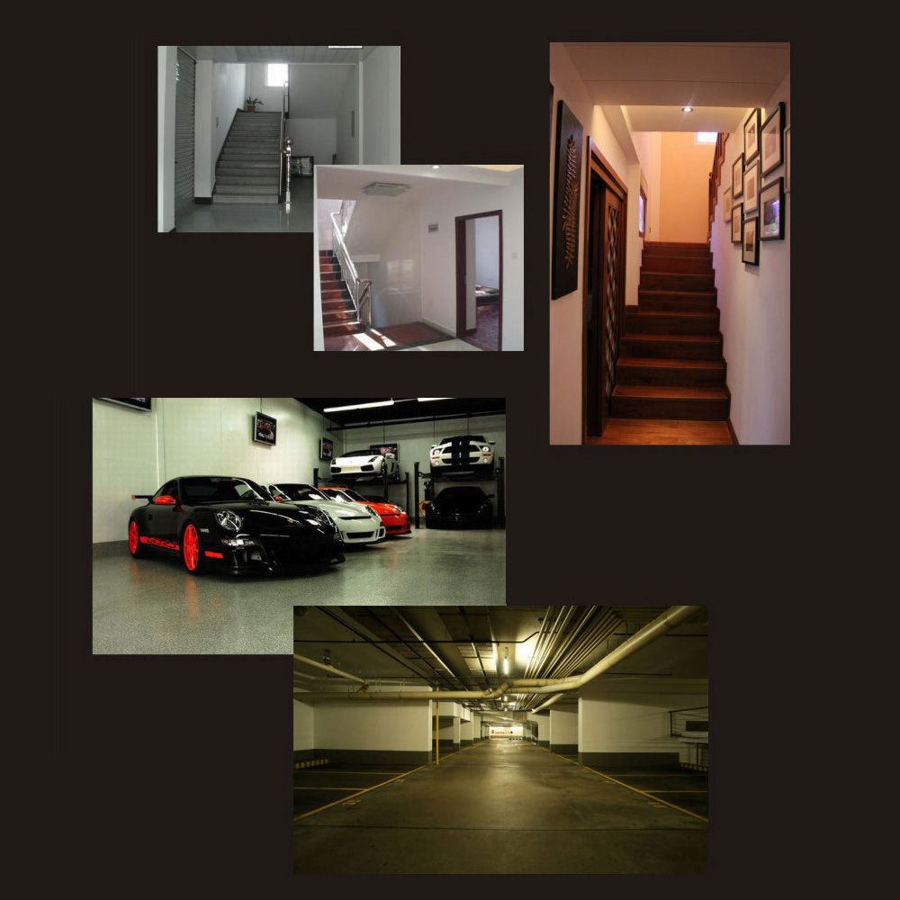 2PCS E27 7W LED Light Bulb With Motion Sensor