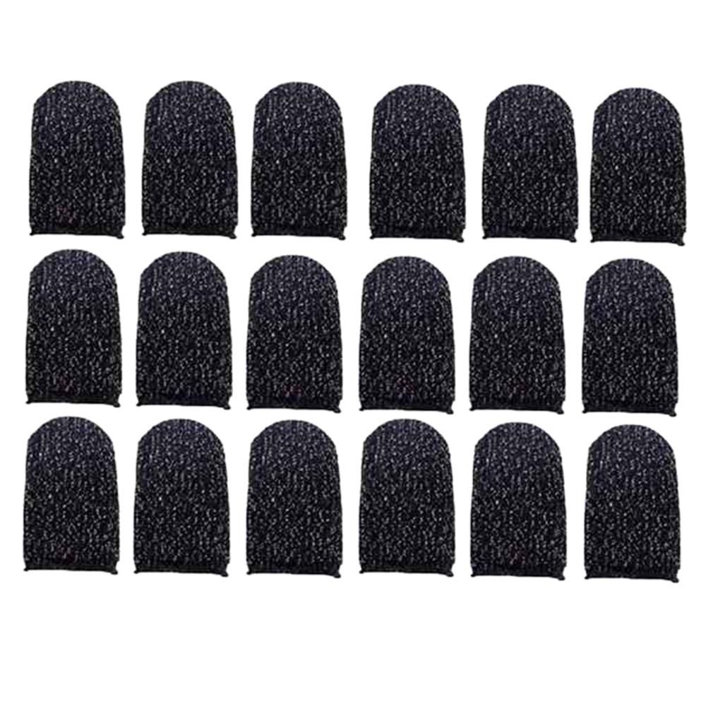34Pcs Game Controller Finger Sleeve,Breathable Anti-Sweat Gaming Finger Cot for Sensitive Press Screen Finger Sleeve